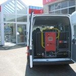 Ermöglicht einen komfortablen und sicheren Rollstuhltransport