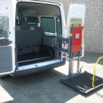 Kassettenlift K150 ist der optimale Lift für den freien Zugang zum Fahrgastraum