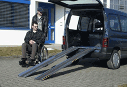 Rampen und Auffahrhilfen